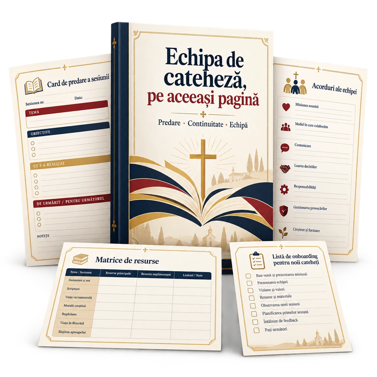 Echipa de cateheză, pe aceeași pagină